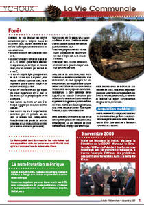 Le bulletin municipal  2009