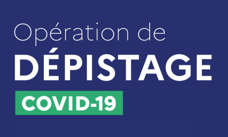 Zoom sur la campagne de dépistage COVID-19