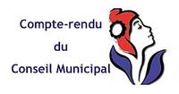 CR conseil municipal
