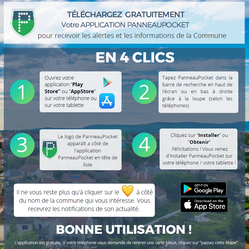 Guide téléchargement PanneauPocket