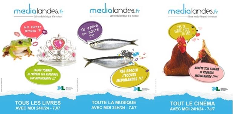 La médiathèque numérique accessible 24H/24