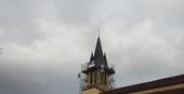 La nouvelle flèche du clocher