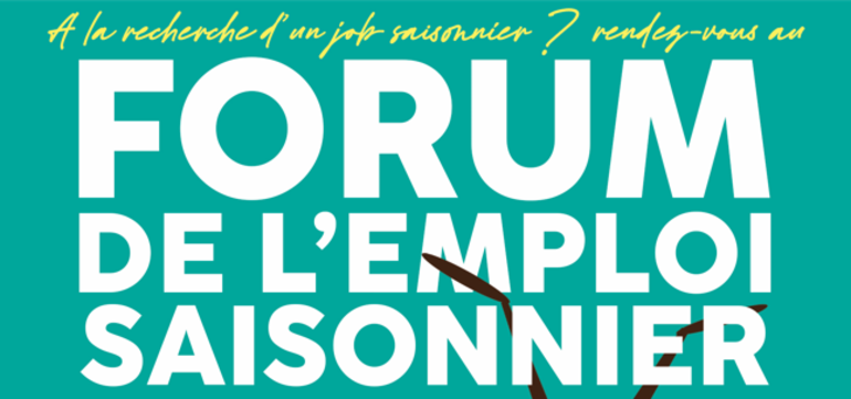 Forum de l'emploi saisonnier 2022