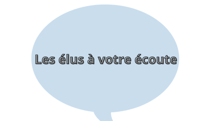 Les élus à votre écoute